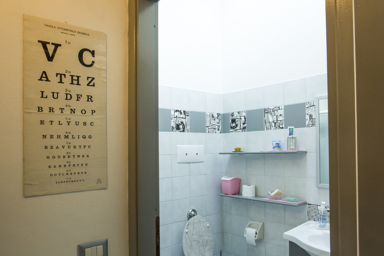 bagno con doccia